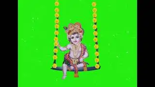 shri Krishna green screen video || lord Krishna green screen video || shree krishna background