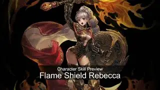 New 5★ Tank Fire : Rebecca | Character Skill Preview | ASTRA: Knights of Veda