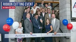 Acronis SCS Ribbon Cutting 10.08.2019