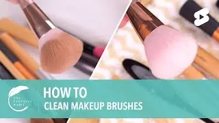 How to Clean Makeup Brushes | Best Soap for Makeup Brushes#shorts