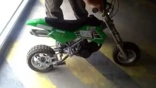 Démarrage Pocket Bike Cross Super Motard 50cc