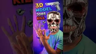 How To Create 3D Model Using Ai ? 