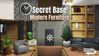 Secret Base Modern Furniture Release Trailer | Minecraft Marketplace