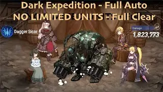 Epic Seven Dark Expedition Full Auto(Destructive Gigantes) NO LIMITED UNITS F2P Guide