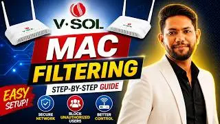 MAC FILTERING IN V-SOL ROUTER | HINDI | URDU