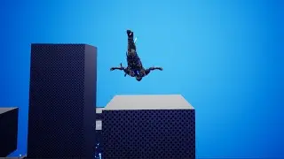 Rooftop Diving (Leap of Faith like Assassins Creed) and Wall Running | Project Showcase