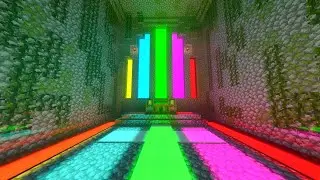 RTX Minecraft stained glass - 4K Enabled - Minecraft Bedrock eddition