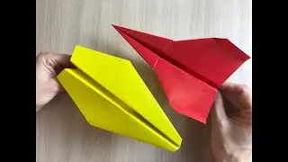 Plane from paper - Origami plane.