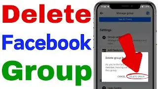 facebook group delete kaise kare | facebook me apna group kaise delete kare | facebook group delete