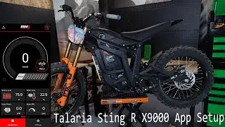 Talaria MX4 Sting R X-9000 APP setup