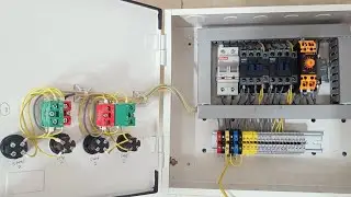 2 home separate power 1 pump automatic and manual starter | 2 Ghar ke alag alag power se 1 pump |