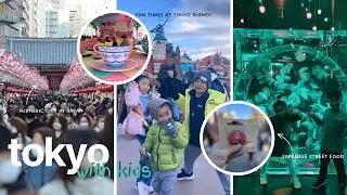 Tokyo Disney & More! The Ultimate Kid-Friendly Japan Trip! | Aqua Park | Asakusa | Weekend Itinerary