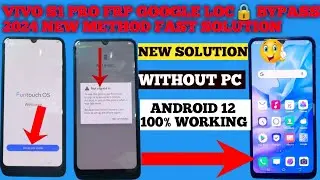 vivo s1 pro frp bypass | New Method 2024 Fast Solution Android 12 Without Pc