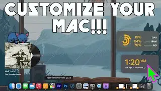 10 Ways to Customize Your Mac in 2023! (Live Wallpapers/Change Cursor/Desktop Pet!)