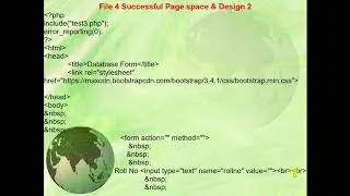 Lecture 4 PHP using Sublime Editor and Chrome with Xampserver.