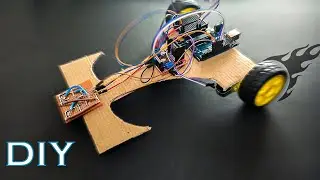 How To Make Arduino Line Follower Car At Home