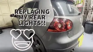 VW Golf GTI MK5 - New Rear Lights!