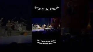 90'lar Grubu Konseri Metin Özülkü & Hazal #90s #konser