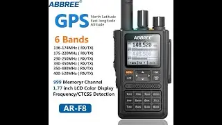 Programming Abbree AR-F8 with CHIRP