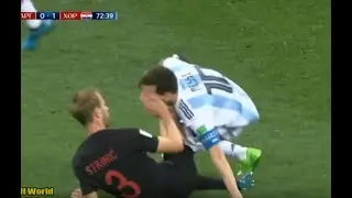 MESSI FIGHT WITH MANDZUKIC/STRINIC/ RAKITIC world cup 2018