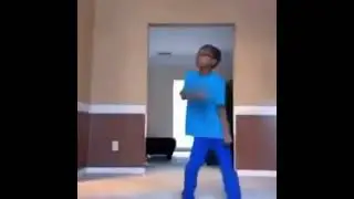 kid dancing fast