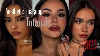 Aesthetic TikTok makeup tutorials 2023 🤎✨| Makeup tutorials from TikTok✨