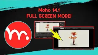 How to Enable Full Screen Mode in Moho | Moho 14.1 Tutorial