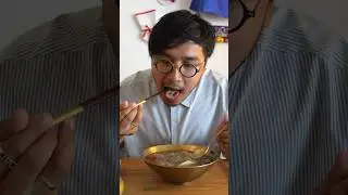 Eiskalte koreanische Nudelsuppe 🤯🇰🇷 #koreanfood
