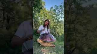 Learning to play a beautiful Handpan Instrument