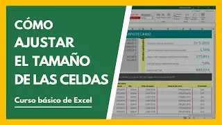 Excel: Adjusting cell size to the length of text or number 👩‍🏫 Beginner Tutorial