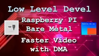Raspberry Pi Bare Metal Tutorial - Part 15 (Video with DMA)