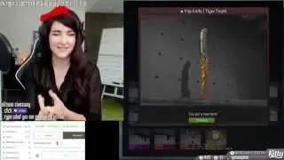 Реакция людей на выпадение ножа в cs go . #7 (ДЕВУШКИ)
