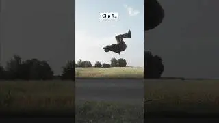 Trampo route reveal ! #montage #vfx #trampoline #backflip