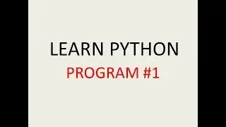 PYTHON PROGRAM #1 | ADD TWO INTEGERS | PYTHON TUTORIALS by Vaibhav Sharma