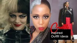 CRUELLA INSPIRED FASHION | TRY-ON HAUL | OUTFIT IDEAS | COSPLAY