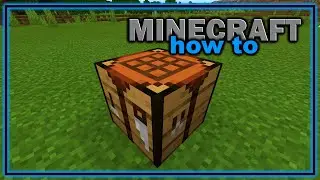 How to Craft and Use a Crafting Table in Minecraft! (Java vs. Bedrock) | Easy Minecraft Tutorial