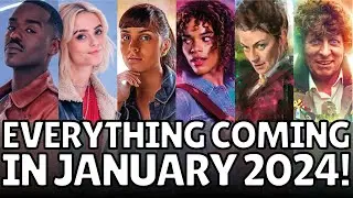 Every Doctor Who Item Coming in January 2024! The Doctor Who Merchandise Guide!