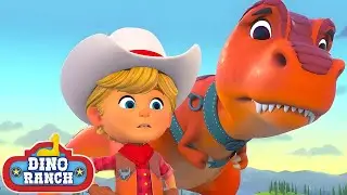 Biscuit Is Scared! | Dino Ranch