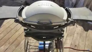How to Paint a Weber BBQ grill Q 200