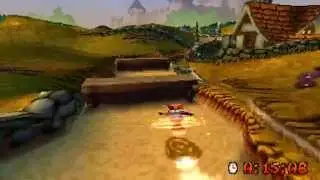 Crash 3: Warped Toad Village Platinum Relic WITHOUT Crash Dash