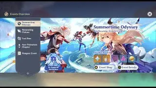 Summertime Odyssey Event Shop Redeems | Genshin Impact