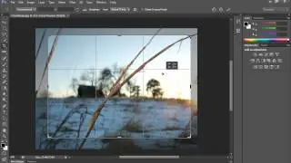 021 Photoshop CS6 New Crop Tool