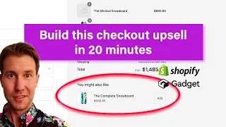 Build a Shopify checkout UI extension in 20 minutes