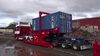 A-Ward Container Tilter - Bulk Material Loading Machine 