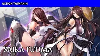 Action Taimanin (アクション対魔忍) Bond Scene: Saika Fuuma [English]
