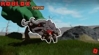 Roblox Cyron - PLAYING AS OVERMOTH! (The Dev Dino From DS!)