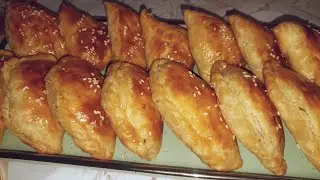 Қатпарлы самса. Супер слоеная,хрустящая самса. Қазақша рецепт.
