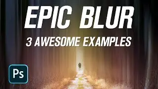 Vertical Motion Blur - Photoshop Tutorial