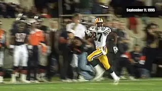Memorable Moments: Robert Brooks scores 99-yard TD vs. Bears in 1995