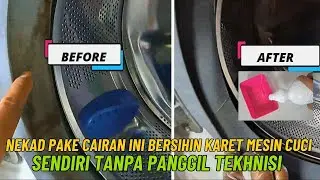 I DETERMINED TO USE THIS LIQUID TO CLEAN THE WASHING MACHINE RUBBER BY MYSELF WITHOUT CALLING A T...
